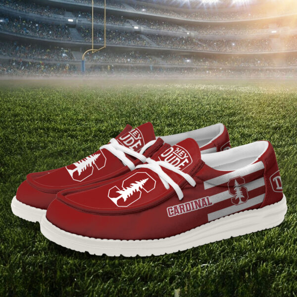 Tubopro Stanford Cardinal Personalized Hey Dude Shoes For Men And Women - Image 2