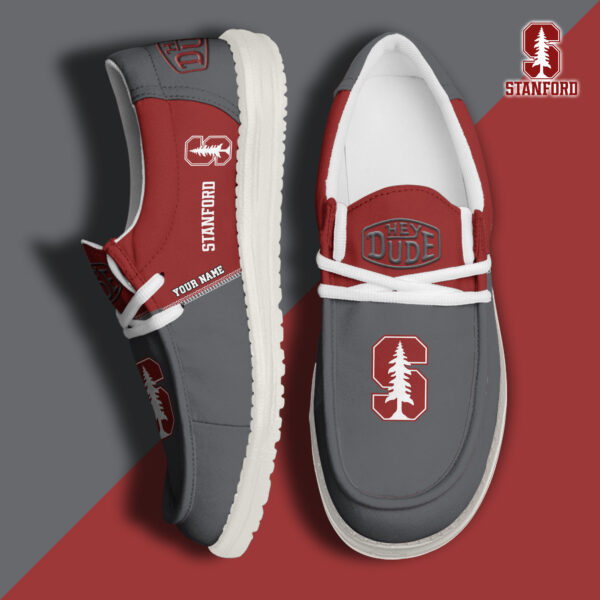 Tubopro Stanford Cardinal Personalized Hey Dude Shoes For Men And Women - Image 2