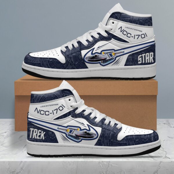 Tubopro Star Trek AJ1 High Sneakers Shoes For Men And Women