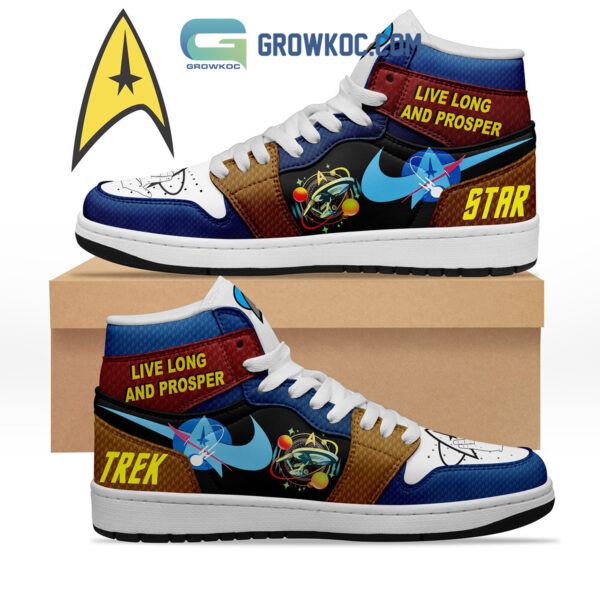 Tubopro Star Trek AJ1 High Sneakers Shoes For Men And Women