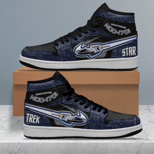 Tubopro Star Trek AJ1 High Sneakers Shoes For Men And Women