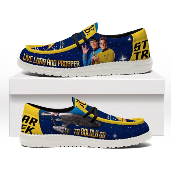 Tubopro Star Trek Personalized Hey Dude Shoes For Men And Women - Image 3