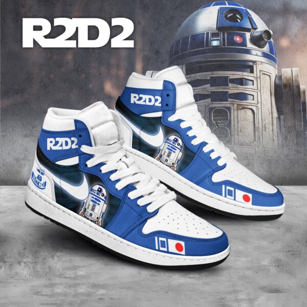 Tubopro Star Wars AJ1 High Sneakers Shoes For Men And Women