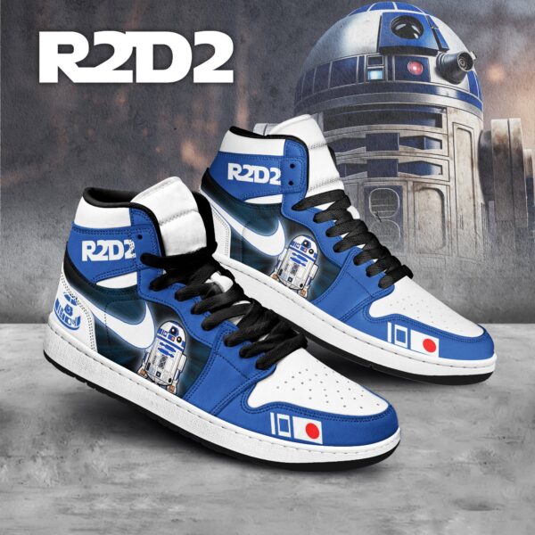 Tubopro Star Wars AJ1 High Sneakers Shoes For Men And Women