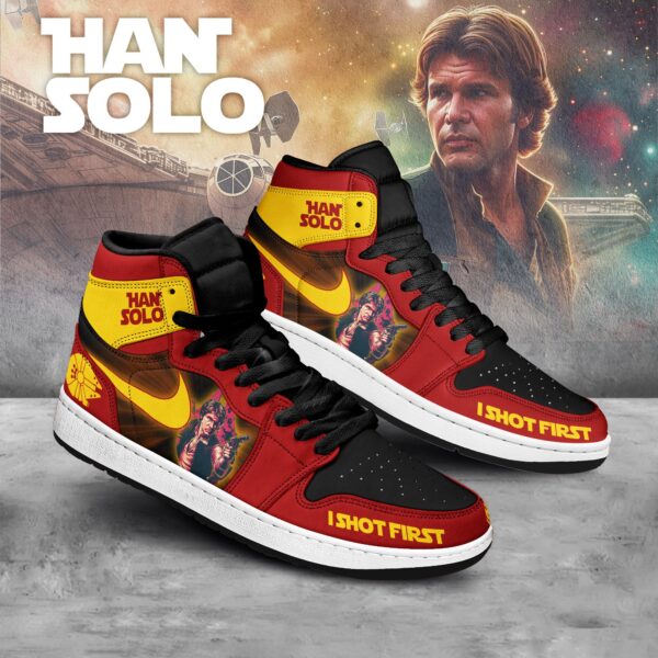 Tubopro Star Wars AJ1 High Sneakers Shoes For Men And Women