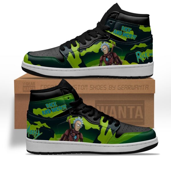 Tubopro Star Wars AJ1 High Sneakers Shoes For Men And Women - Image 3