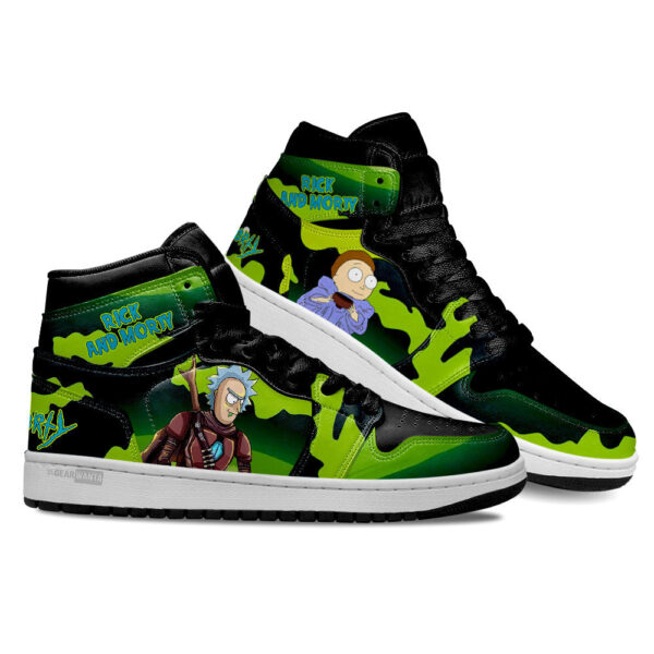 Tubopro Star Wars AJ1 High Sneakers Shoes For Men And Women - Image 2