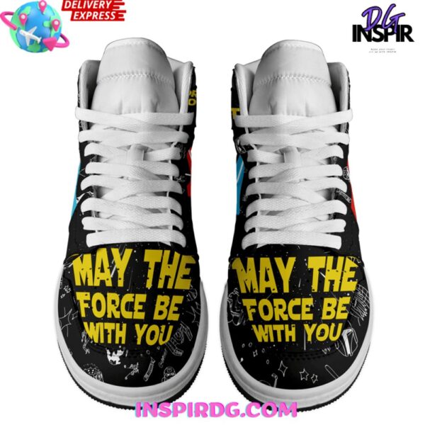 Tubopro Star Wars AJ1 High Sneakers Shoes For Men And Women - Image 2