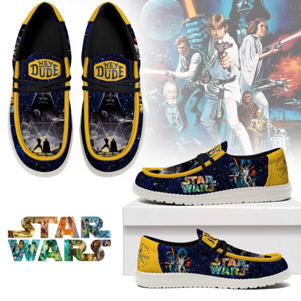 Tubopro Star Wars Personalized Hey Dude Shoes For Men And Women