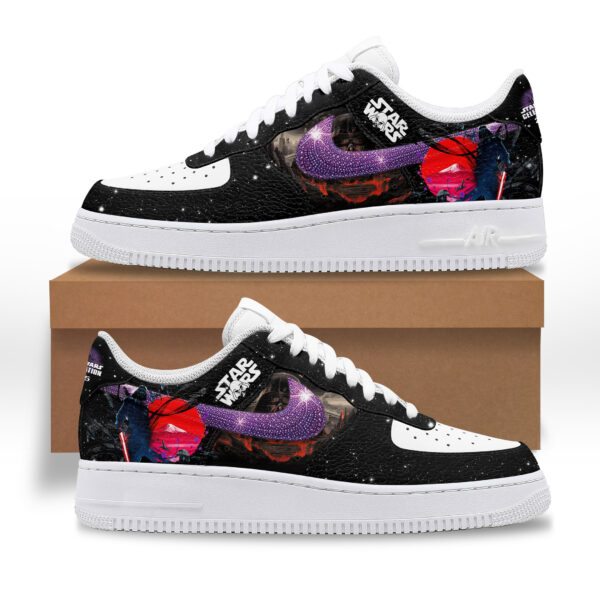 Tubopro Star Wars Night Air Low-Top Sneakers Shoes For Men And Women - Image 2