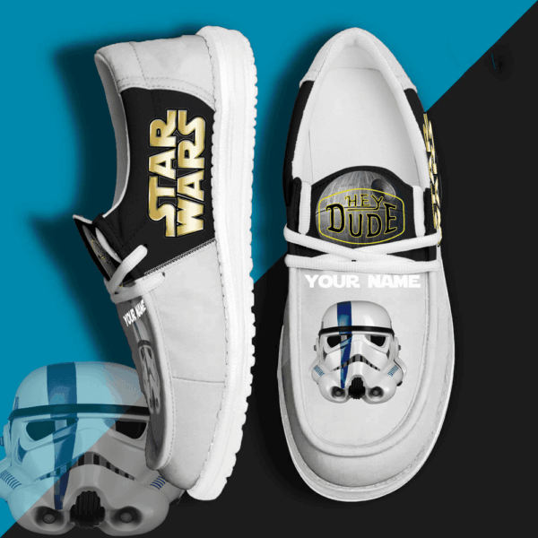 Tubopro Star Wars Personalized Hey Dude Shoes For Men And Women