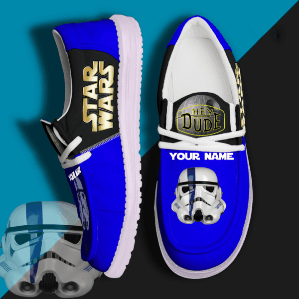 Tubopro Star Wars Personalized Hey Dude Shoes For Men And Women