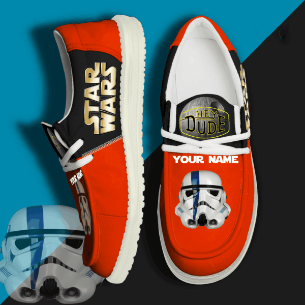 Tubopro Star Wars Personalized Hey Dude Shoes For Men And Women