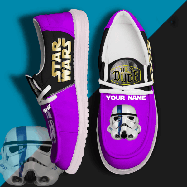 Tubopro Star Wars Personalized Hey Dude Shoes For Men And Women