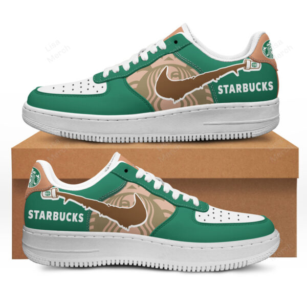 Tubopro Starbuck Coffee Air Low-Top Sneakers Shoes For Men And Women
