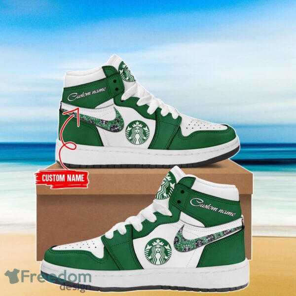 Tubopro Starbucks AJ1 High Sneakers Shoes For Men And Women