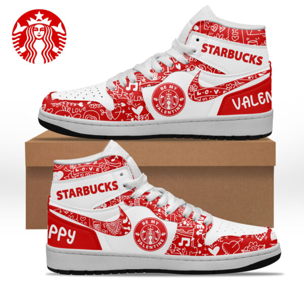 Tubopro Starbucks AJ1 High Sneakers Shoes For Men And Women