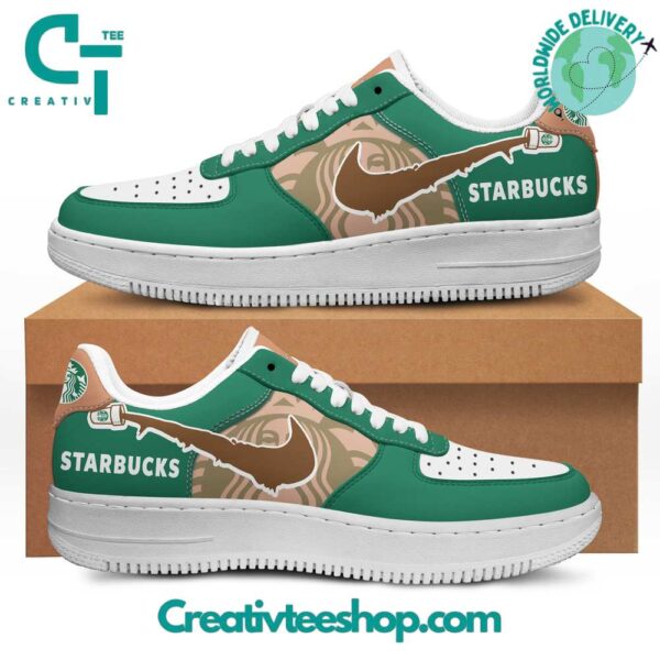 Tubopro Starbucks Coffee Air Low-Top Sneakers Shoes For Men And Women