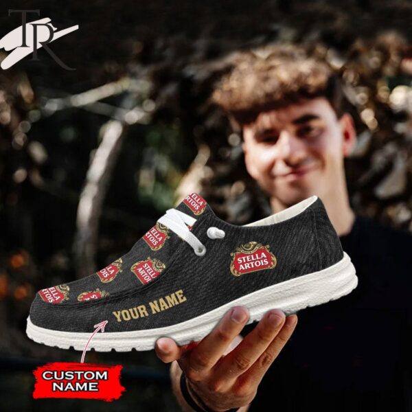 Tubopro Stella Artois Personalized Hey Dude Shoes For Men And Women - Image 3