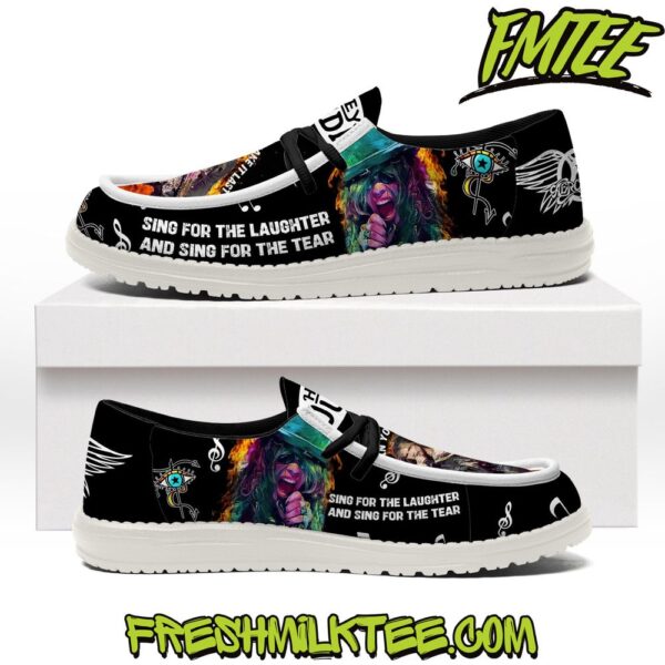 Tubopro Steven Tyler Personalized Hey Dude Shoes For Men And Women - Image 3