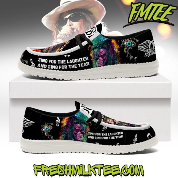 Tubopro Steven Tyler Personalized Hey Dude Shoes For Men And Women