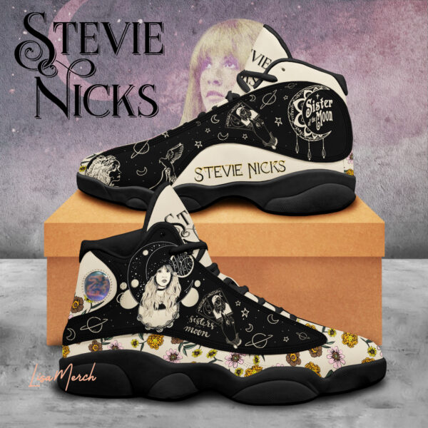 Tubopro Stevie Nicks AJ13 Sneakers Shoes For Men And Women - Image 2