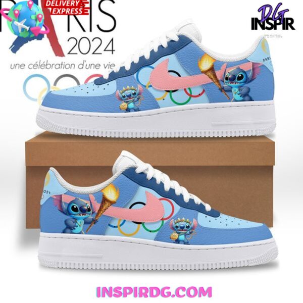 Tubopro Stich x Olympic Paris Air Low-Top Sneakers Shoes For Men And Women