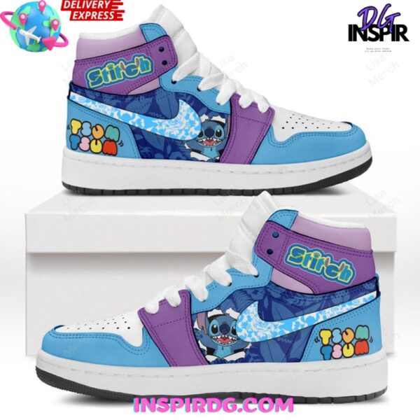 Tubopro Stitch AJ1 High Sneakers Shoes For Men And Women - Image 2