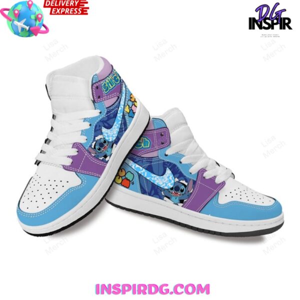 Tubopro Stitch AJ1 High Sneakers Shoes For Men And Women - Image 3