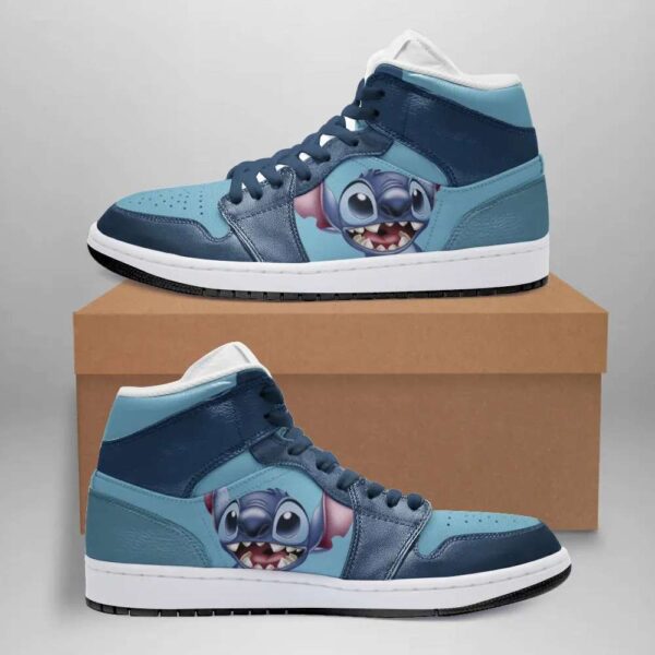 Tubopro Stitch AJ1 High Sneakers Shoes For Men And Women - Image 2