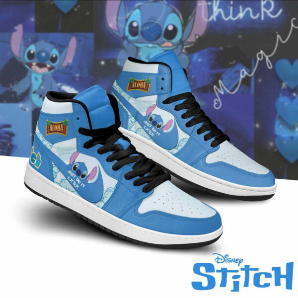 Tubopro Stitch AJ1 High Sneakers Shoes For Men And Women - Image 2
