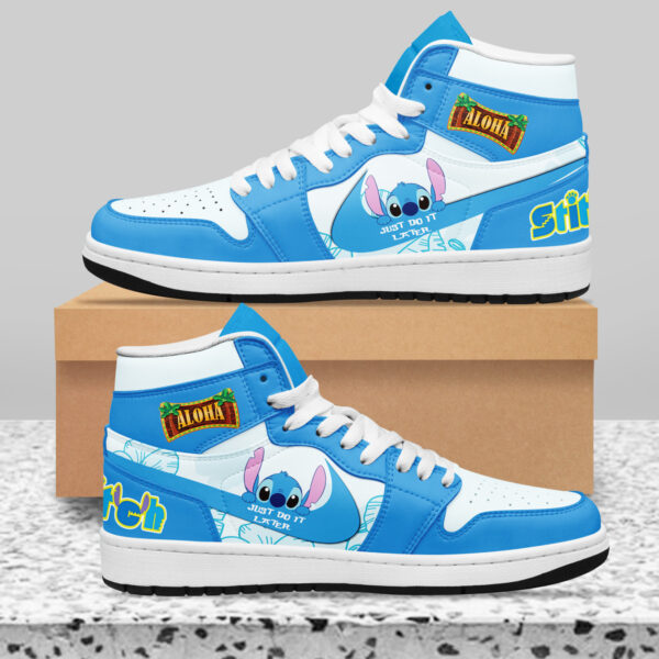 Tubopro Stitch AJ1 High Sneakers Shoes For Men And Women - Image 2