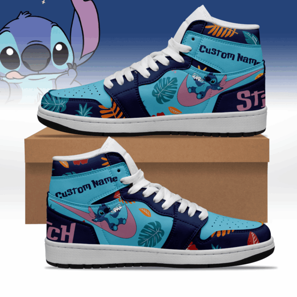 Tubopro Stitch AJ1 High Sneakers Shoes For Men And Women - Image 2