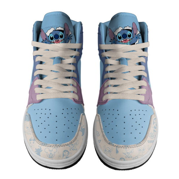 Tubopro Stitch AJ1 High Sneakers Shoes For Men And Women - Image 3