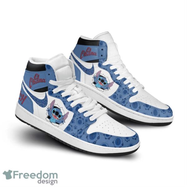 Tubopro Stitch AJ1 High Sneakers Shoes For Men And Women - Image 2