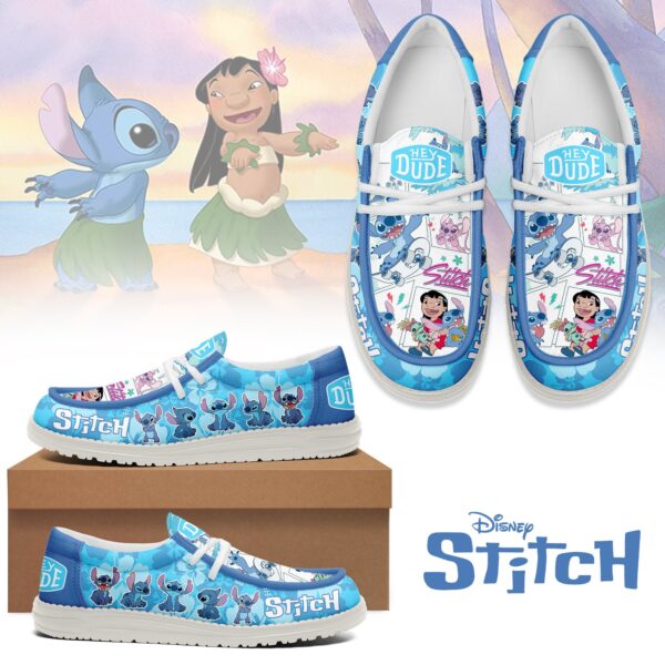 Tubopro Stitch Personalized Hey Dude Shoes For Men And Women