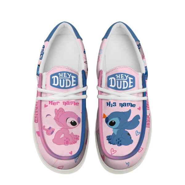 Tubopro Stitch Personalized Hey Dude Shoes For Men And Women - Image 2