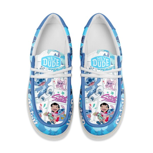 Tubopro Stitch Personalized Hey Dude Shoes For Men And Women - Image 2