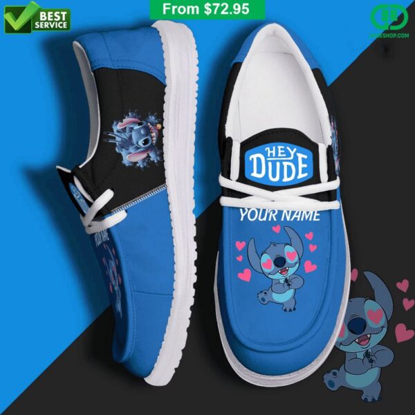 Tubopro Stitch Personalized Hey Dude Shoes For Men And Women