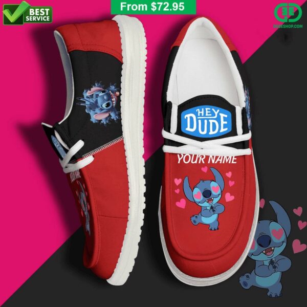 Tubopro Stitch Personalized Hey Dude Shoes For Men And Women