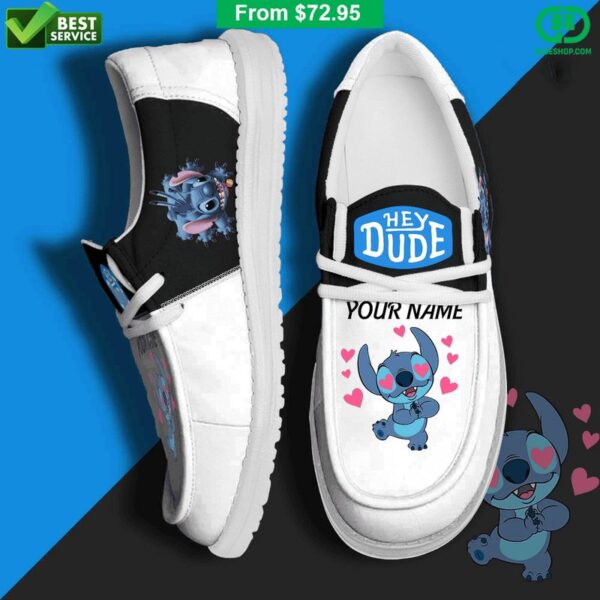 Tubopro Stitch Personalized Hey Dude Shoes For Men And Women