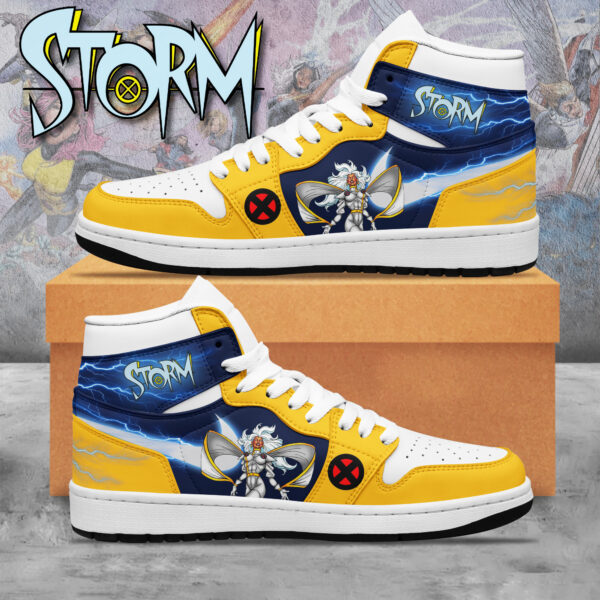 Tubopro Storm X-Men AJ1 High Sneakers Shoes For Men And Women - Image 2