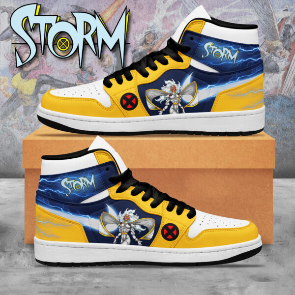 Tubopro Storm X-Men AJ1 High Sneakers Shoes For Men And Women - Image 2