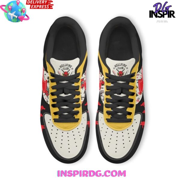 Tubopro Stranger Things Air Low-Top Sneakers Shoes For Men And Women - Image 4