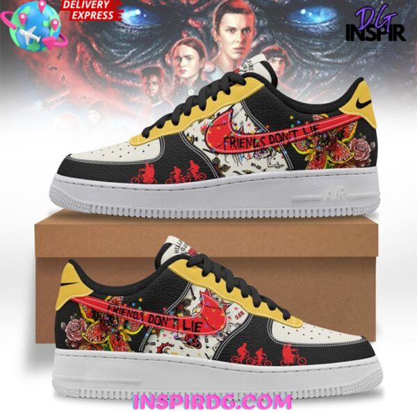 Tubopro Stranger Things Air Low-Top Sneakers Shoes For Men And Women