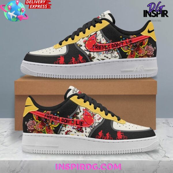 Tubopro Stranger Things Air Low-Top Sneakers Shoes For Men And Women - Image 2
