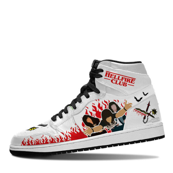 Tubopro Stranger Things AJ1 High Sneakers Shoes For Men And Women - Image 3