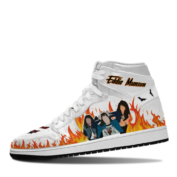 Tubopro Stranger Things AJ1 High Sneakers Shoes For Men And Women - Image 3