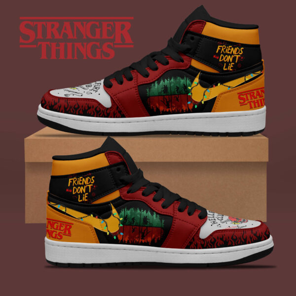 Tubopro Stranger Things AJ1 High Sneakers Shoes For Men And Women
