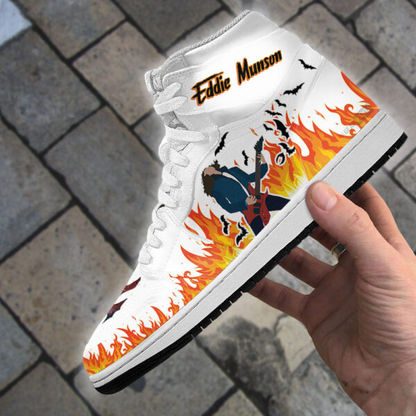 Tubopro Stranger Things AJ1 High Sneakers Shoes For Men And Women - Image 4